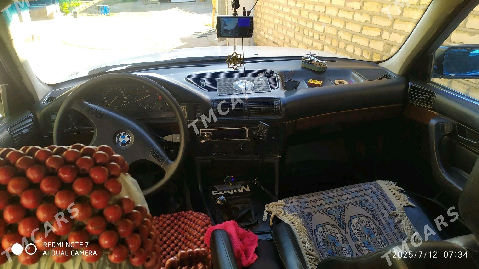 BMW 525 1990 - 51 000 TMT - Мары - img 8