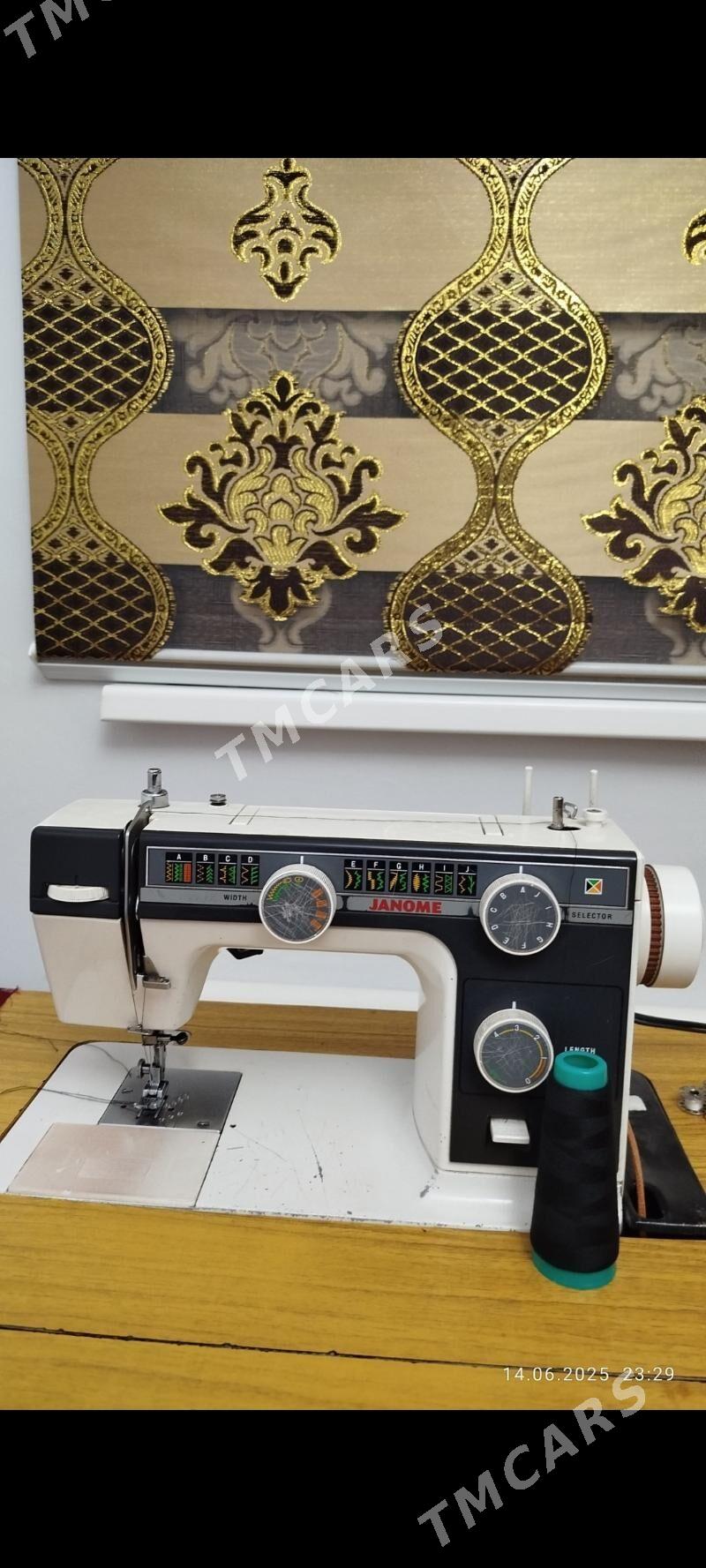 tikin maşyn Janome oktýabrsky - Türkmenbaşy etr. - img 2
