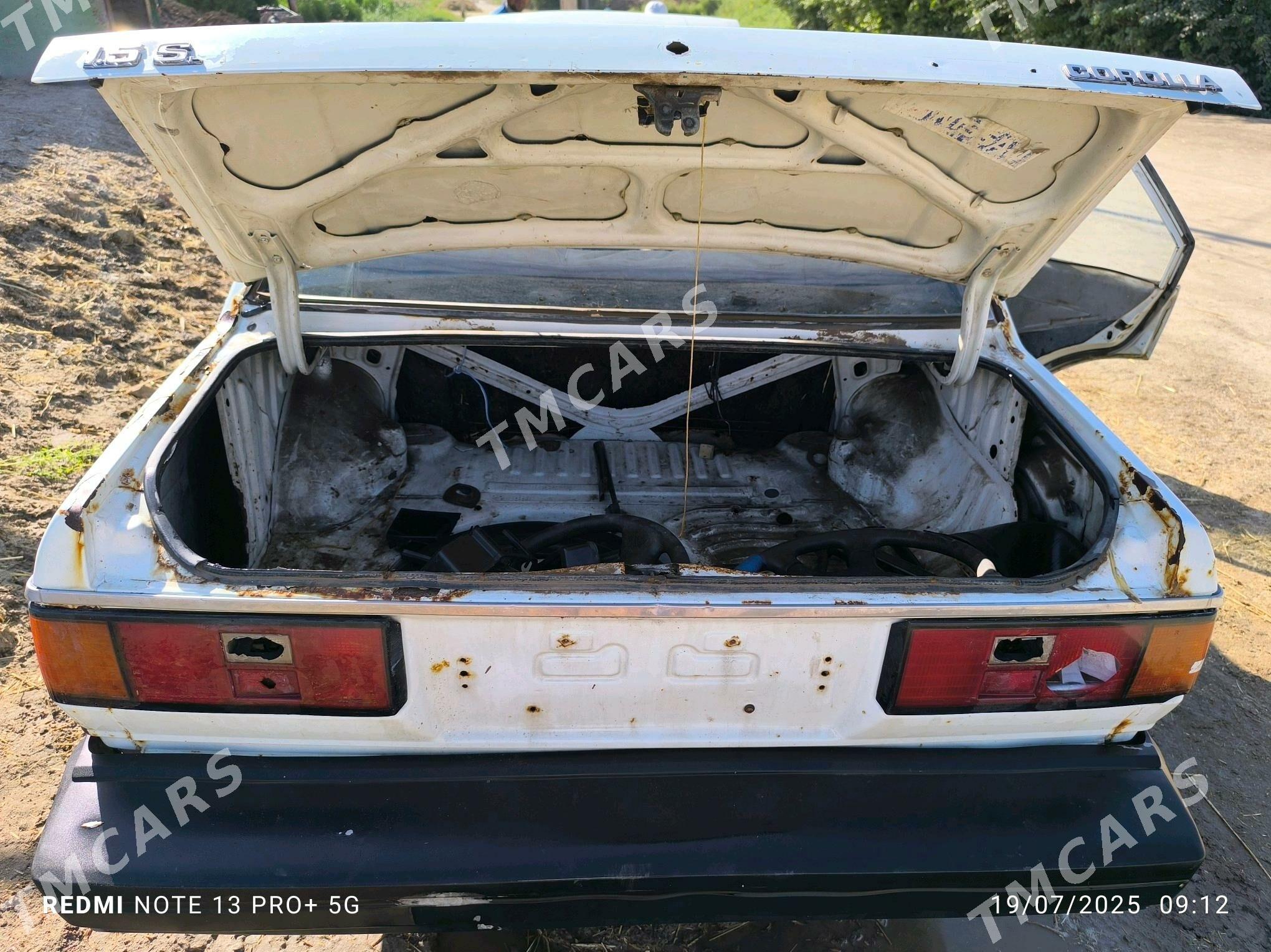 Toyota Corolla 1989 - 5 000 TMT - Акдепе - img 2