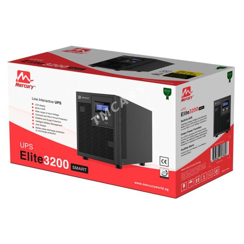 MERCURY ELITE 3200VA SMART UPS - Ашхабад - img 2