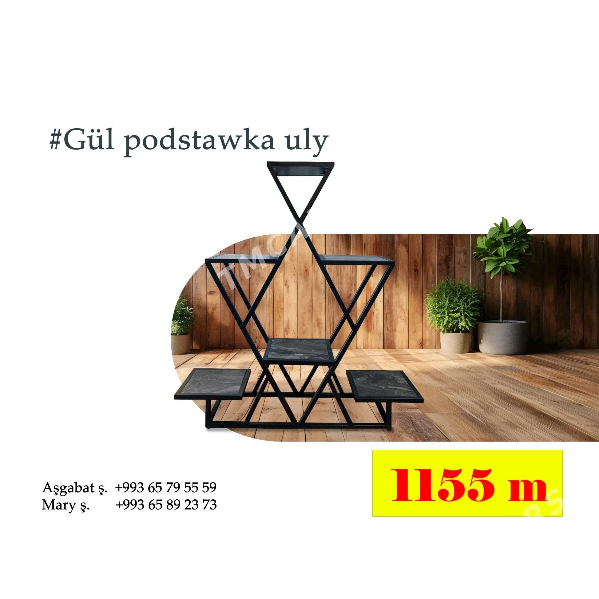 Gül Polka Skaf Garnitur Mebel - Мары - img 2