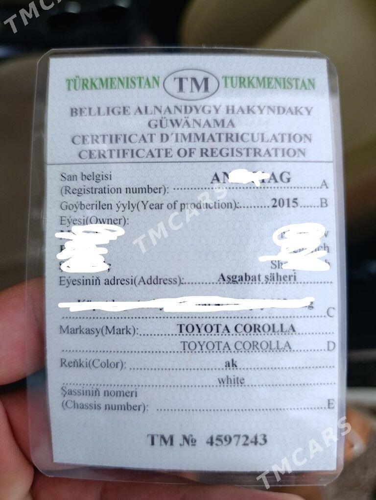 Toyota Corolla 2015 - 245 000 TMT - Aşgabat - img 8