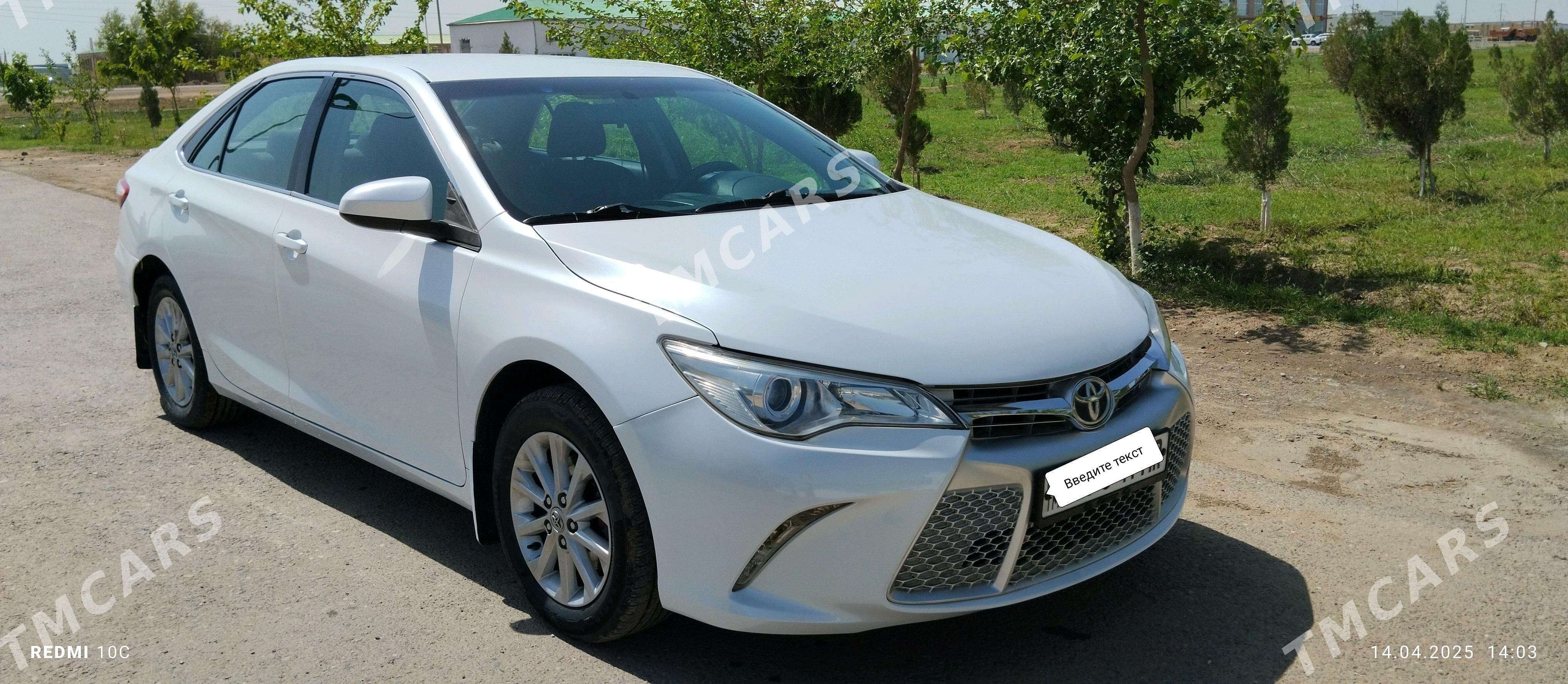 Toyota Camry 2017 - 205 000 TMT - Mary - img 2