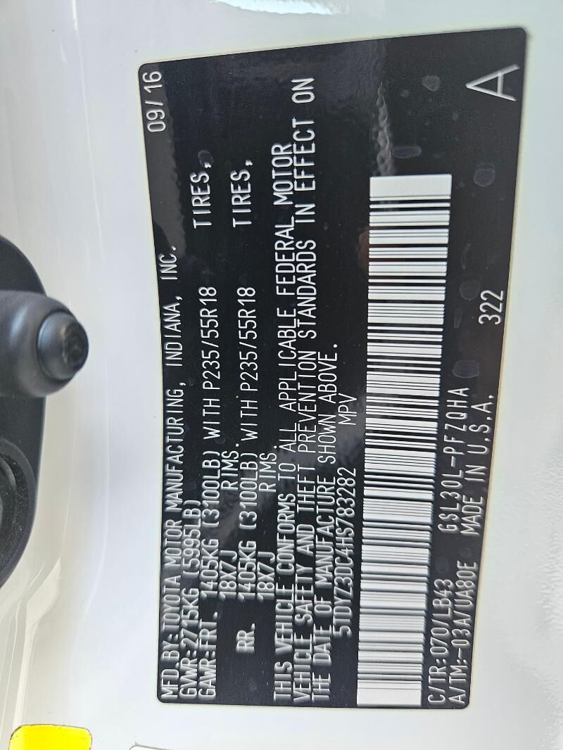 Toyota Sienna 2017 - 520 000 TMT - Aşgabat - img 2
