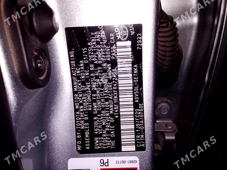 Toyota Camry 2015 - 270 000 TMT - Balkanabat - img 3