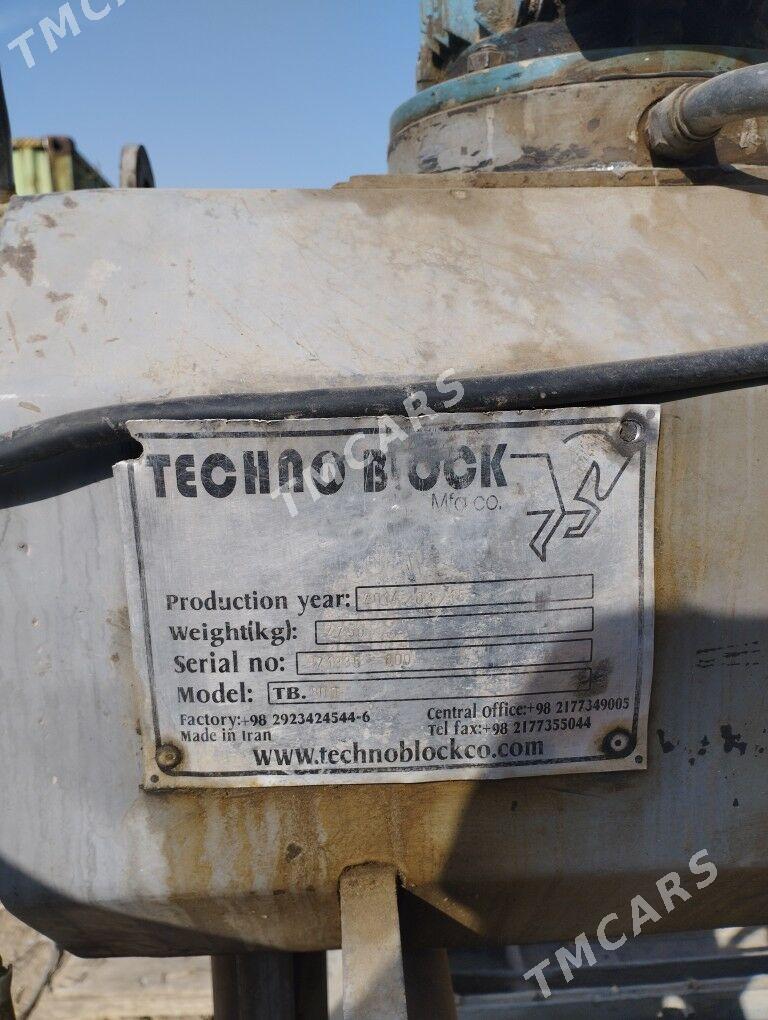 Techno block kerpic stanok - Büzmeýin - img 2