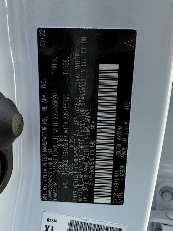 Toyota Highlander 2022 - 579 000 TMT - Мары - img 5