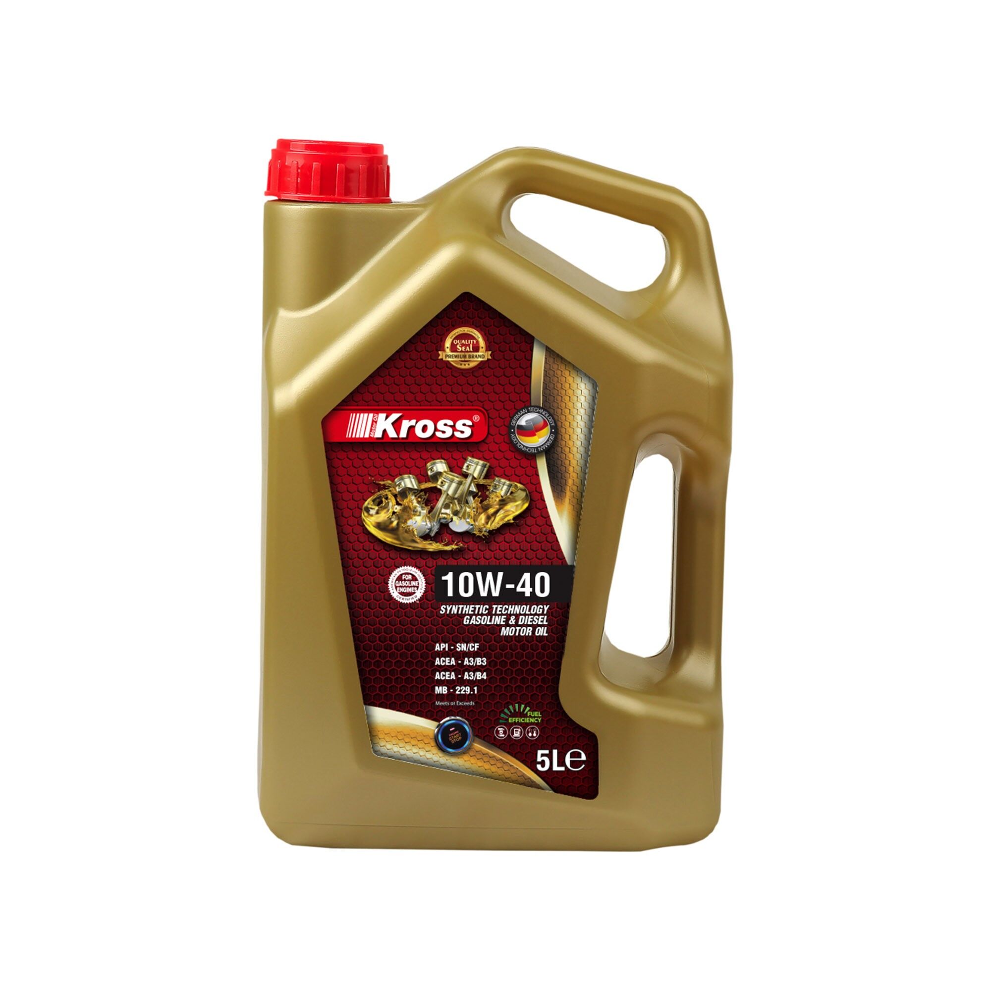 KROSS MOTOR OIL 15W40 5L DIZEL 390 TMT - Aşgabat - img 2
