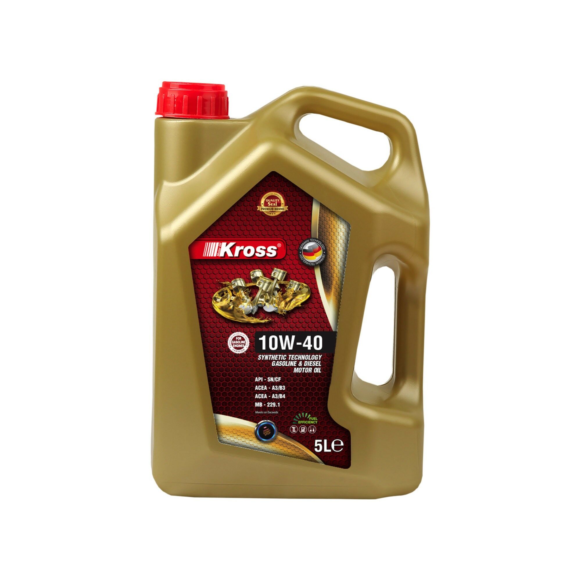 KROSS MOTOR OIL 20W50 5L SL/CI 390 TMT - Aşgabat - img 5