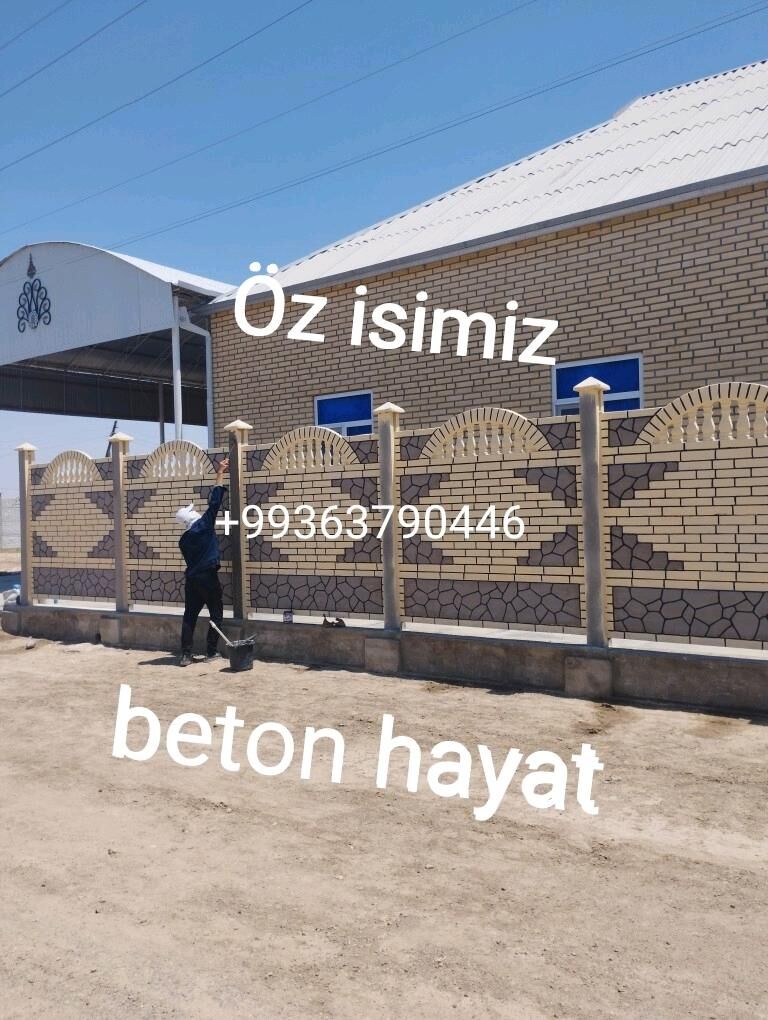 beton zaborlar (hayat) - Мары - img 3