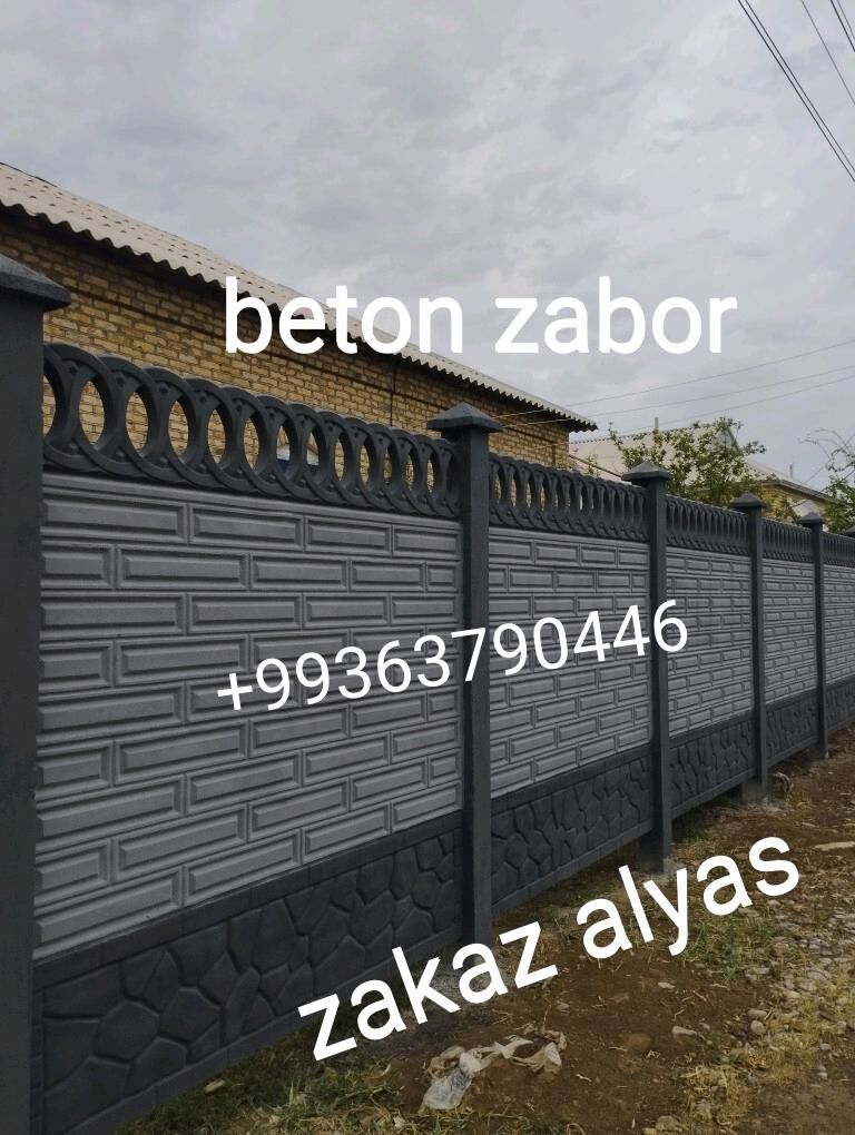 beton zaborlar (hayat) - Мары - img 10