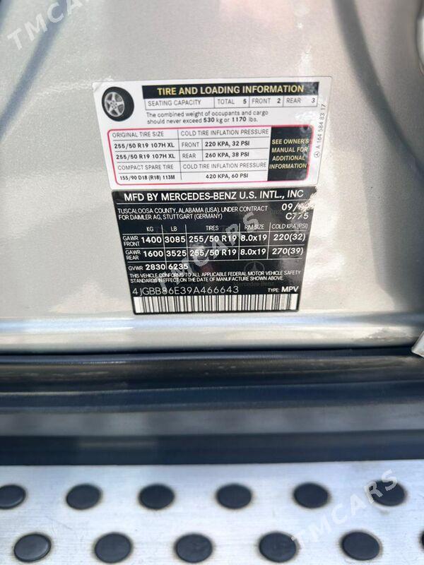 Mercedes-Benz ML350 2010 - 260 000 TMT - Ашхабад - img 4