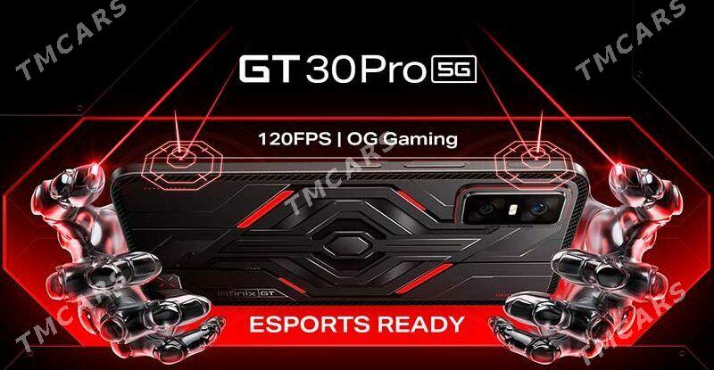 GARASARYNA INFINIX GT 30 PRO - ул. Туркменбаши шаёлы (Ленина) - img 2