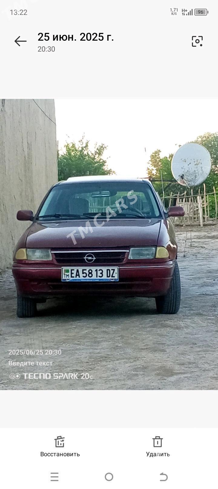 Opel Astra 1993 - 30 000 TMT - Türkmenbaşy etr. - img 2