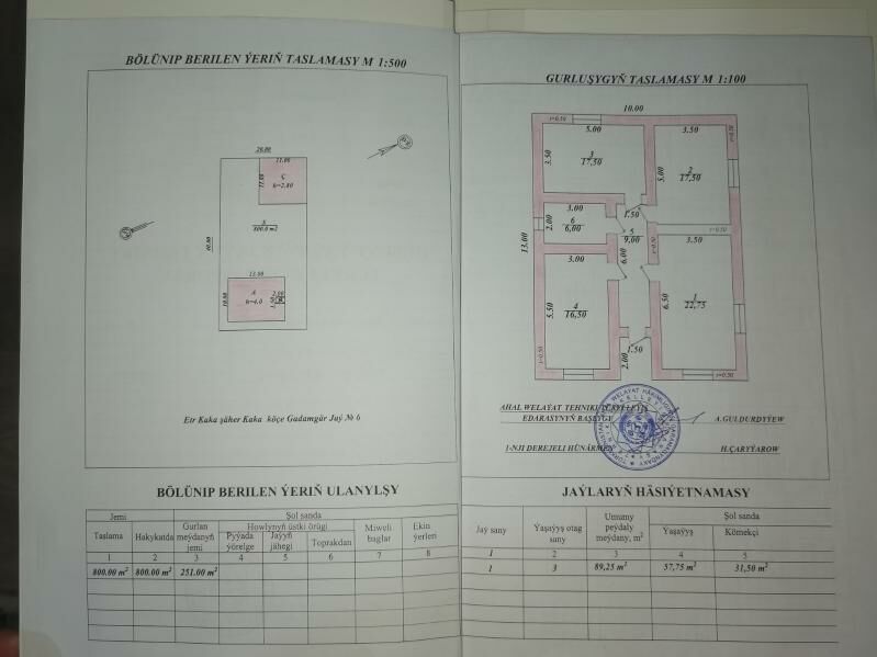 Satlyk plan Jaý - Кака - img 7