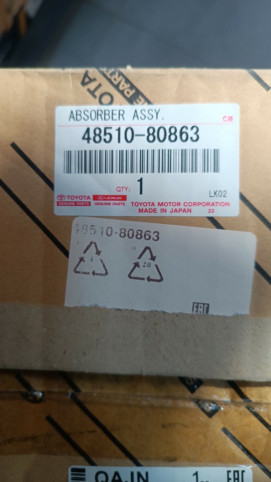 TÄZE ORGINAL AMORTIZATOR CAMRY 2 600 TMT - Ашхабад - img 4