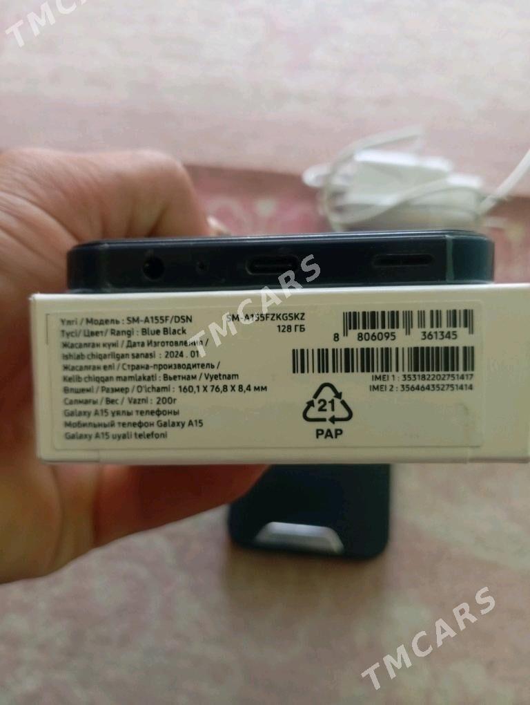 SAMSUNG A15 6+128 - Гурбансолтан Едже - img 2