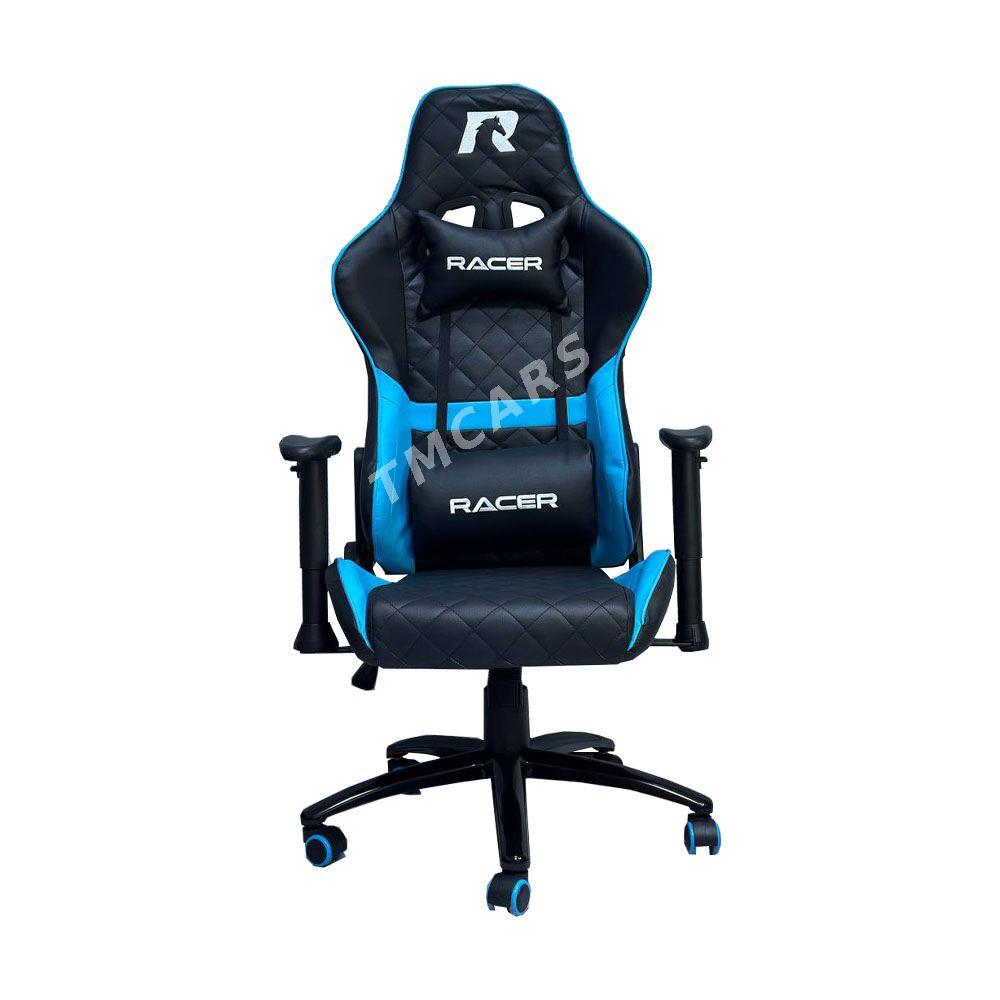Игровое кресло Racer Blue Roan - Aşgabat - img 2