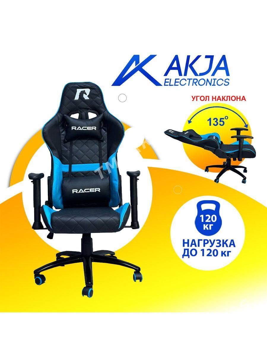Racer Blue Roan oýun üçin kreslo - Aşgabat - img 3