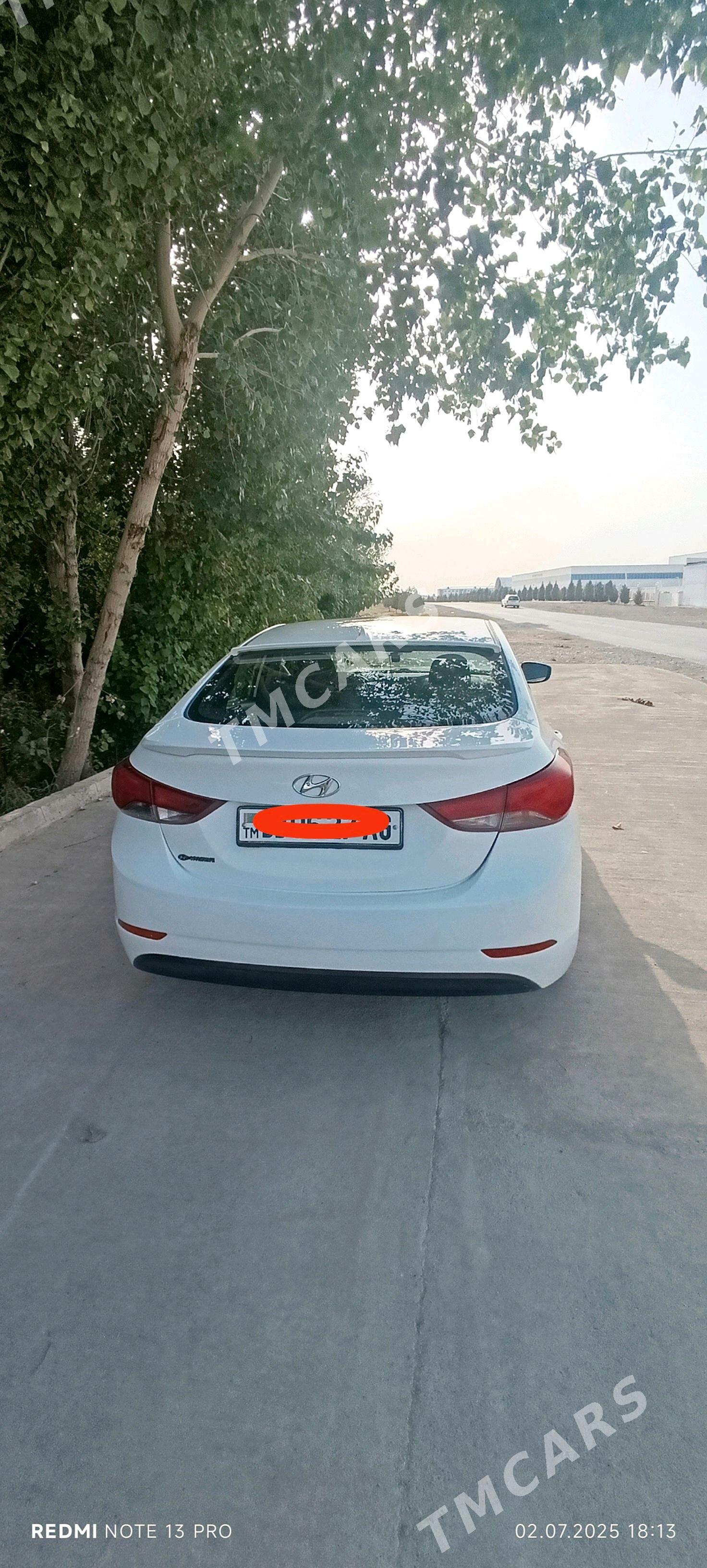 Hyundai Elantra 2015 - 172 000 TMT - Aşgabat - img 6
