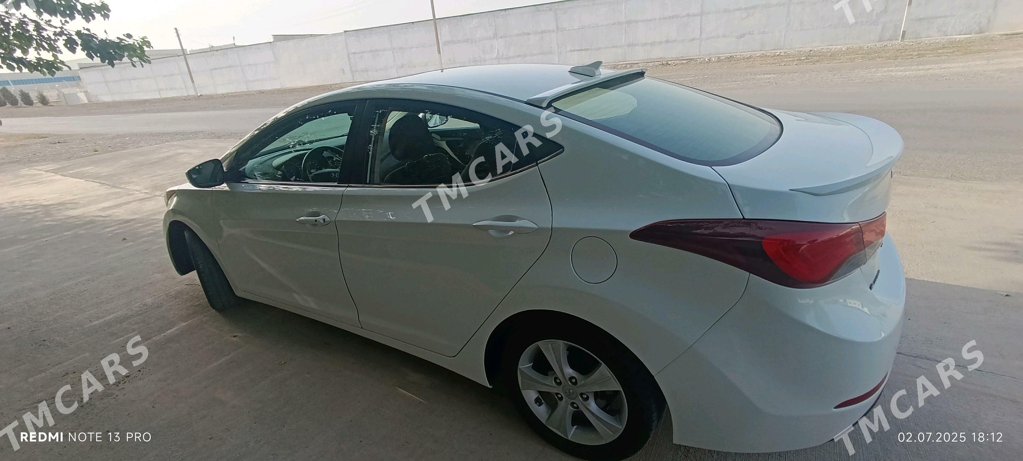 Hyundai Elantra 2015 - 172 000 TMT - Aşgabat - img 5