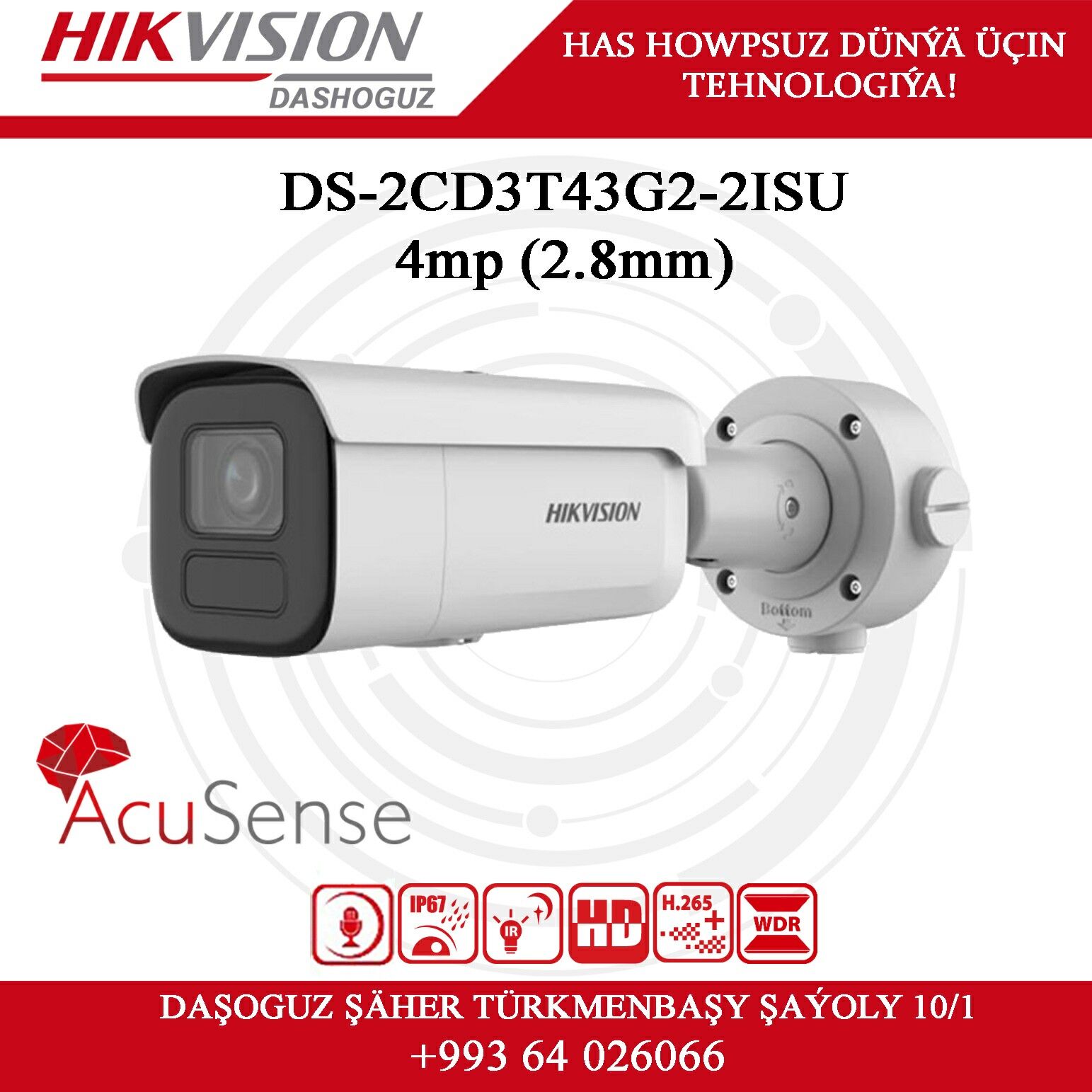Hikvision Daşoguz resmi diler - Дашогуз - img 9