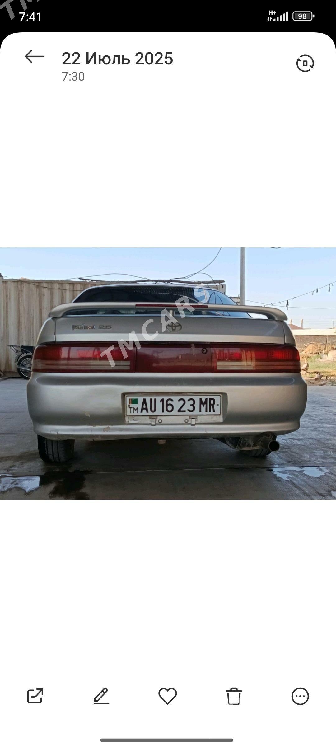 Toyota Cresta 1994 - 40 000 TMT - Murgap - img 2