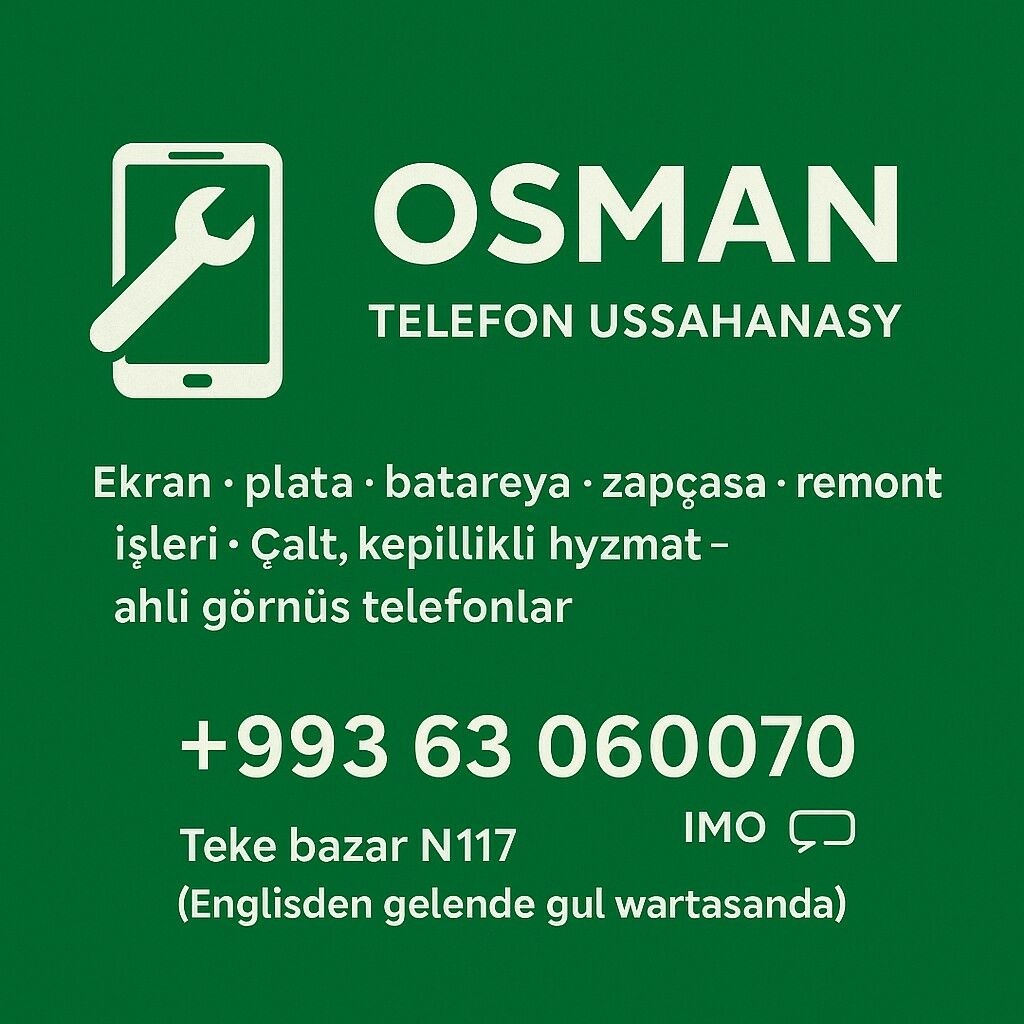 Telefon ussahanasy - Aşgabat - img 2