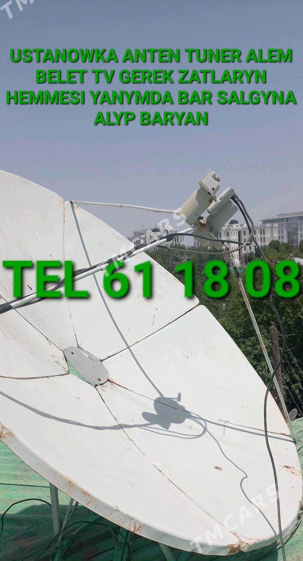 USTANOWKA ANTENA ALEM TV АНТЕН - Ашхабад - img 4