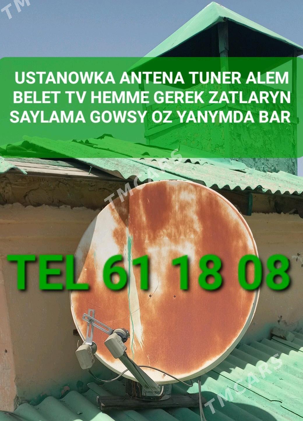 USTANOWKA ANTENA ALEM TV АНТЕН - Ашхабад - img 6