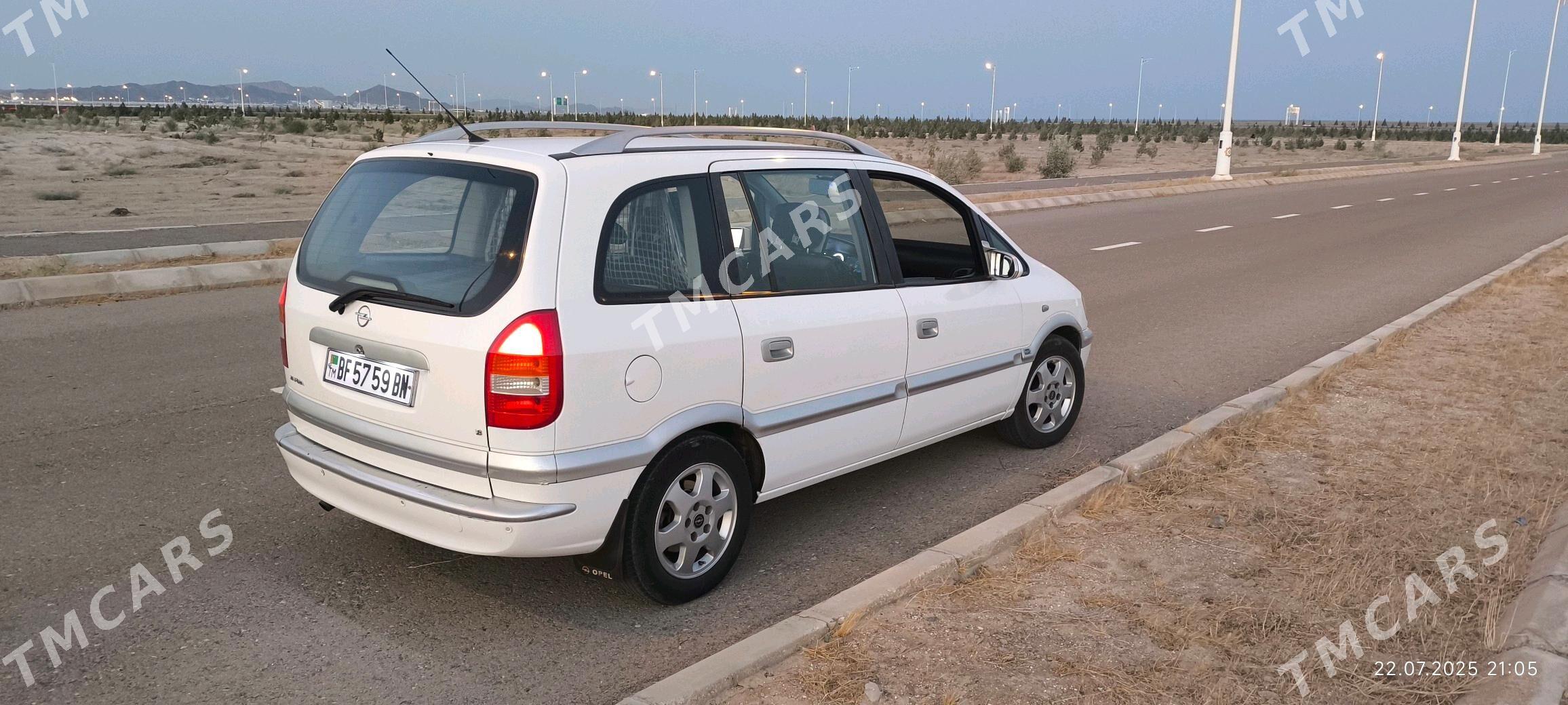 Opel Zafira 2002 - 95 000 TMT - Türkmenbaşy - img 4