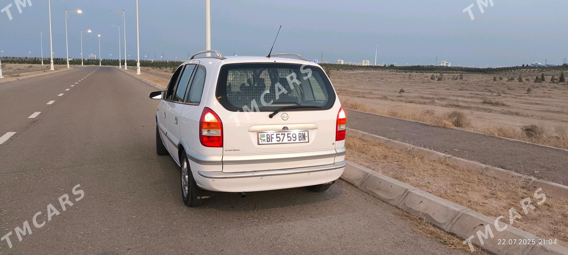 Opel Zafira 2002 - 95 000 TMT - Türkmenbaşy - img 3