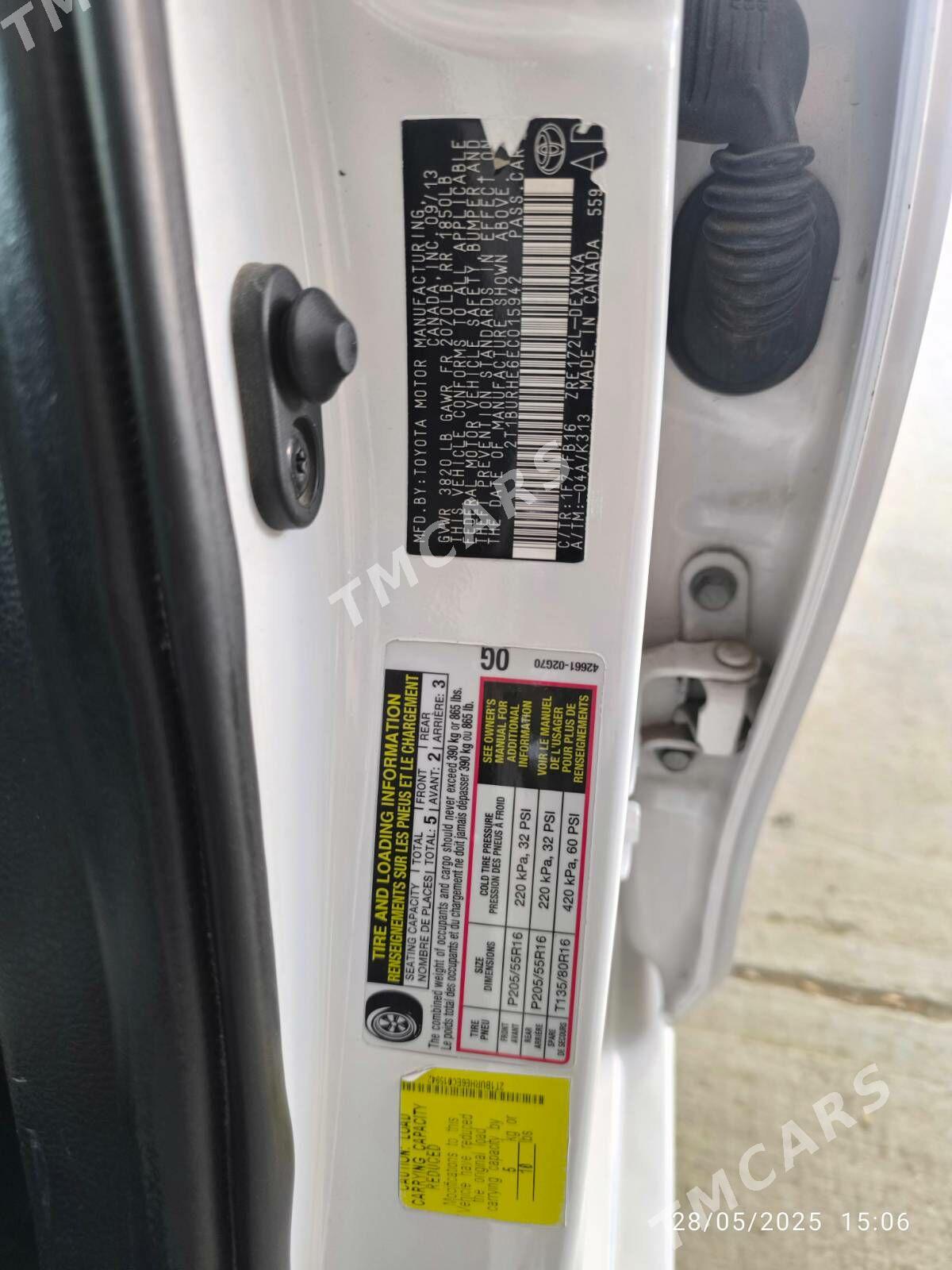 Toyota Corolla 2014 - 175 000 TMT - Ялкым - img 3