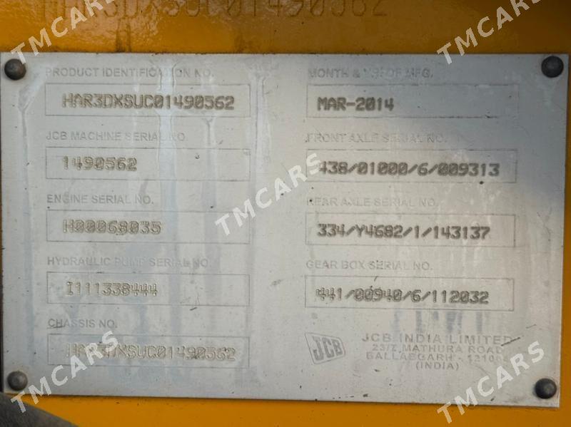 JCB 3CX Compact 2014 - 550 000 TMT - Aşgabat - img 9
