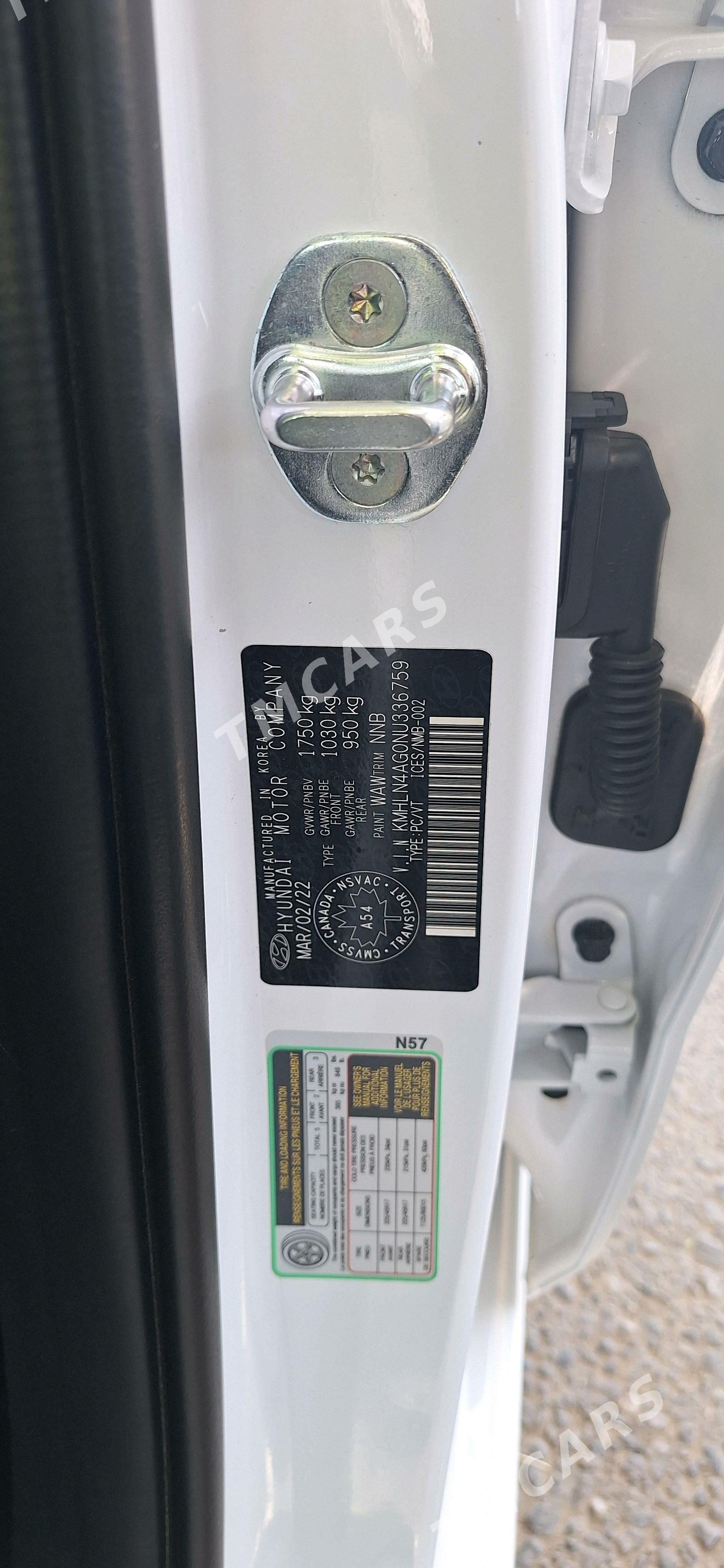 Hyundai Elantra 2022 - 300 000 TMT - 11 mkr - img 10