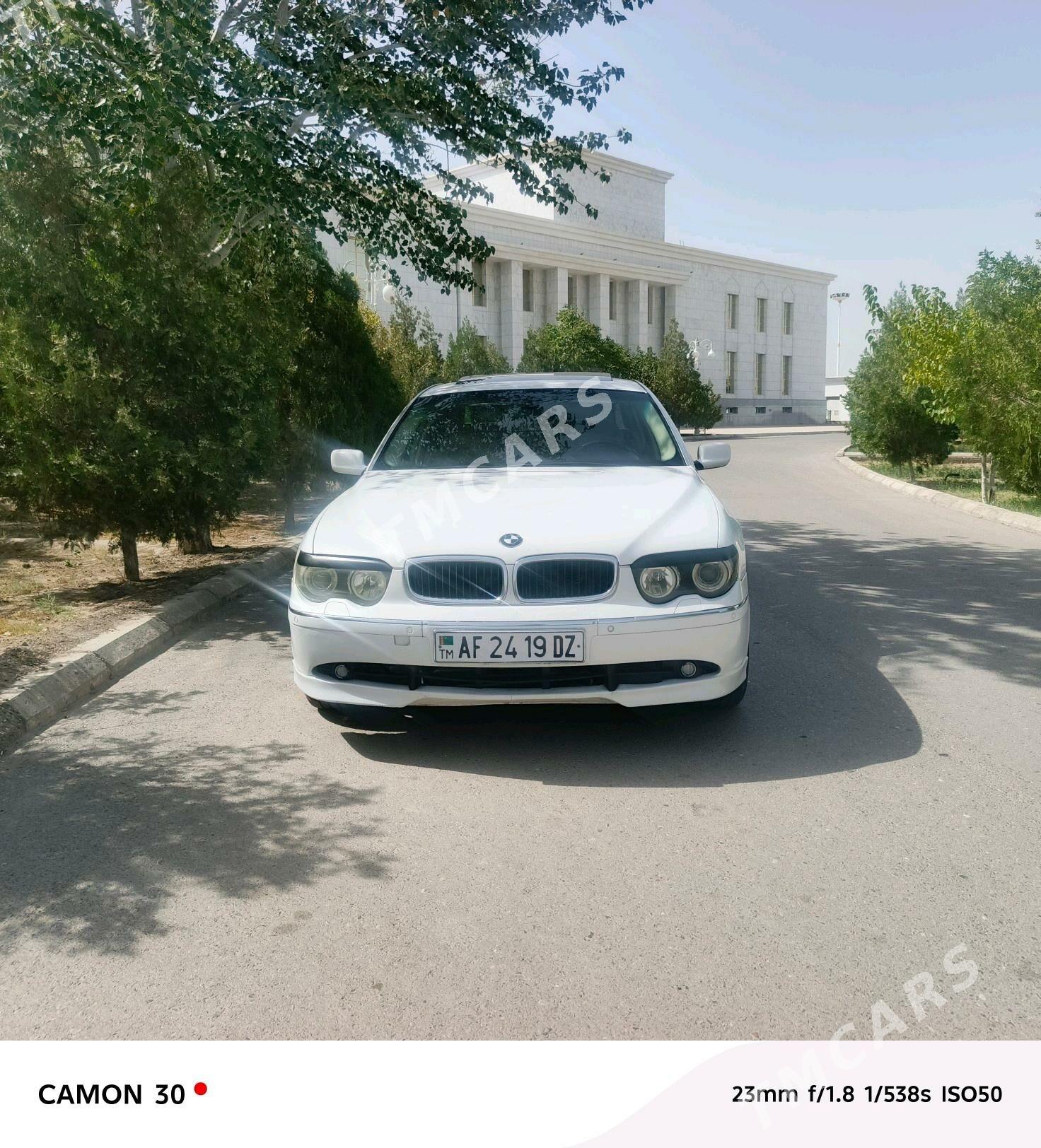 BMW 7 Series 2002 - 140 000 TMT - Daşoguz - img 3