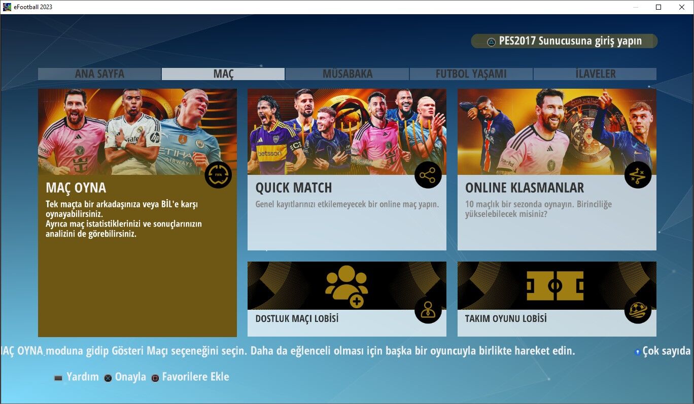 PES 17 Patch 2025.07 Turkce - Бузмеин - img 2