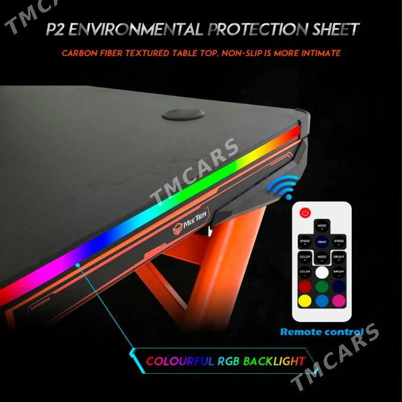 Игровой стол с LED-подсветкой Meetion DSK20 RGB - Aşgabat - img 2