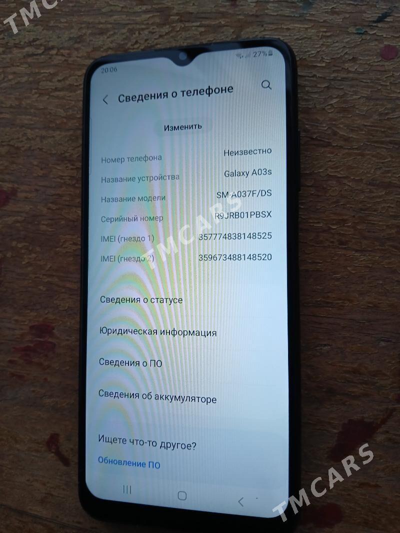Samsung A 03 S 64gb - Baýramaly - img 1