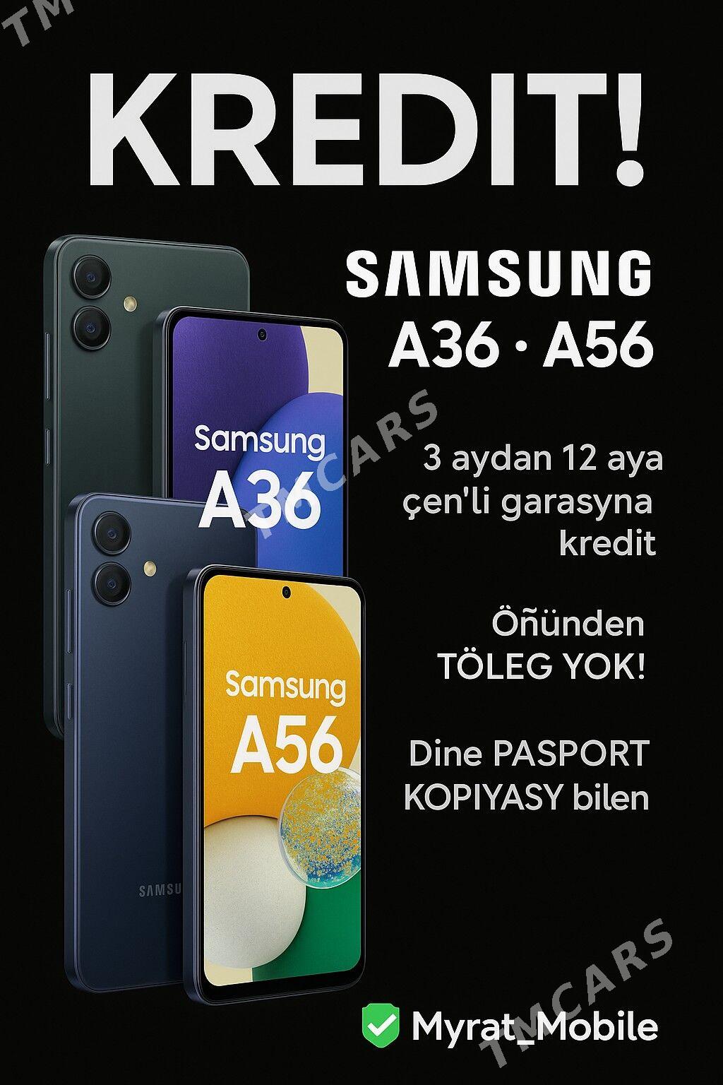  KREDIT WE NAGT Samsung A56 - Aşgabat - img 6