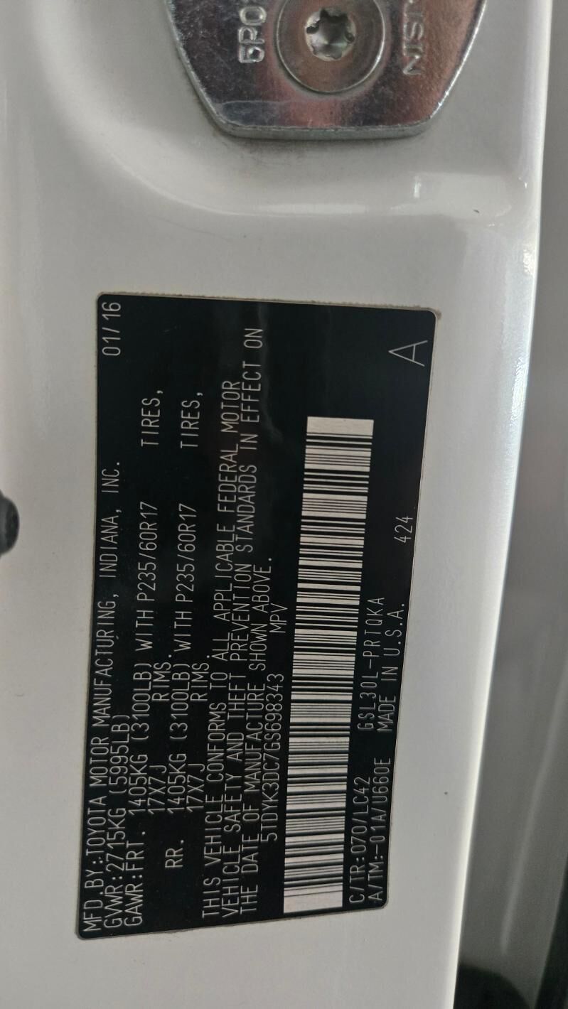 Toyota Sienna 2016 - 418 000 TMT - Aşgabat - img 10
