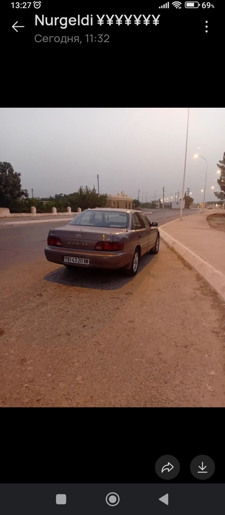 Toyota Camry 1996 - 75 000 TMT - Гызыларбат - img 7
