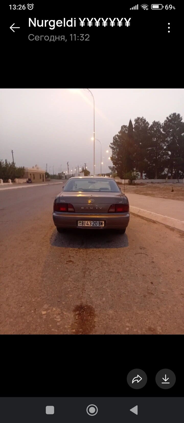 Toyota Camry 1996 - 75 000 TMT - Гызыларбат - img 5