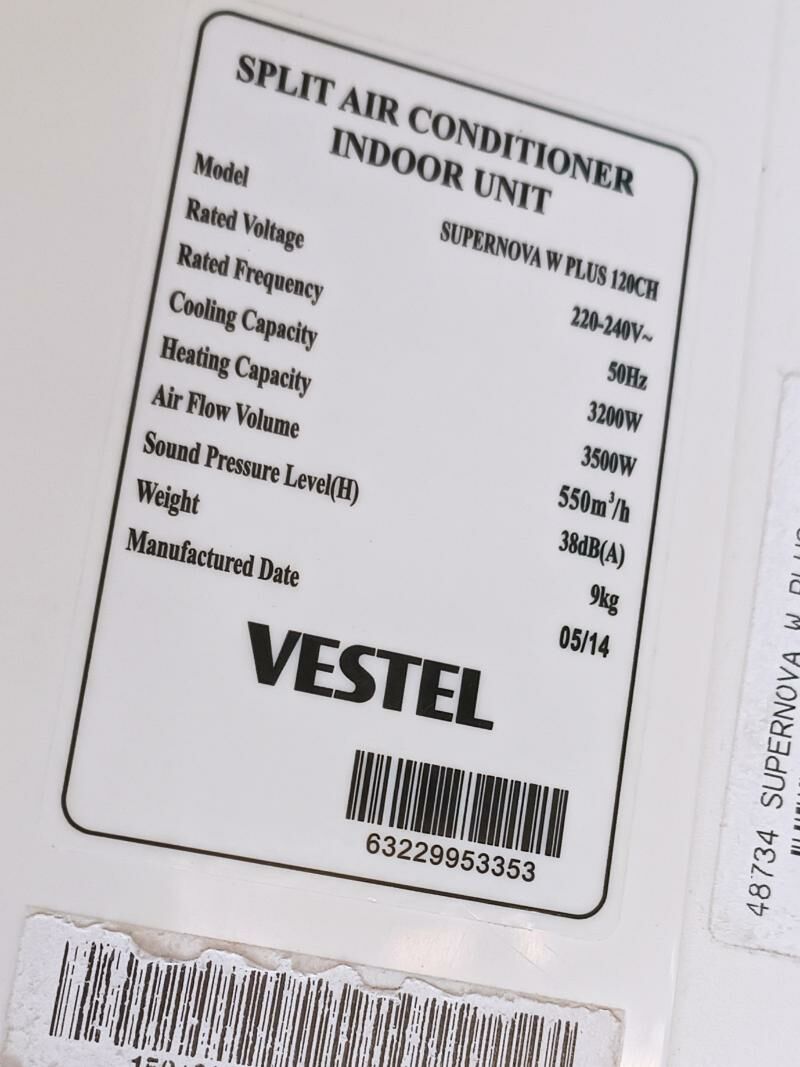 Кондиционер Сплит(VESTEL) - Türkmenbaşy - img 4