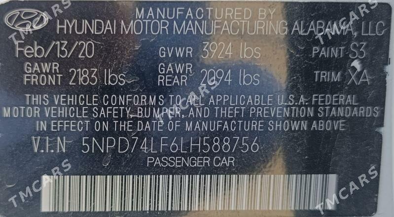 Hyundai Elantra 2020 - 210 000 TMT - 1 мкр - img 6