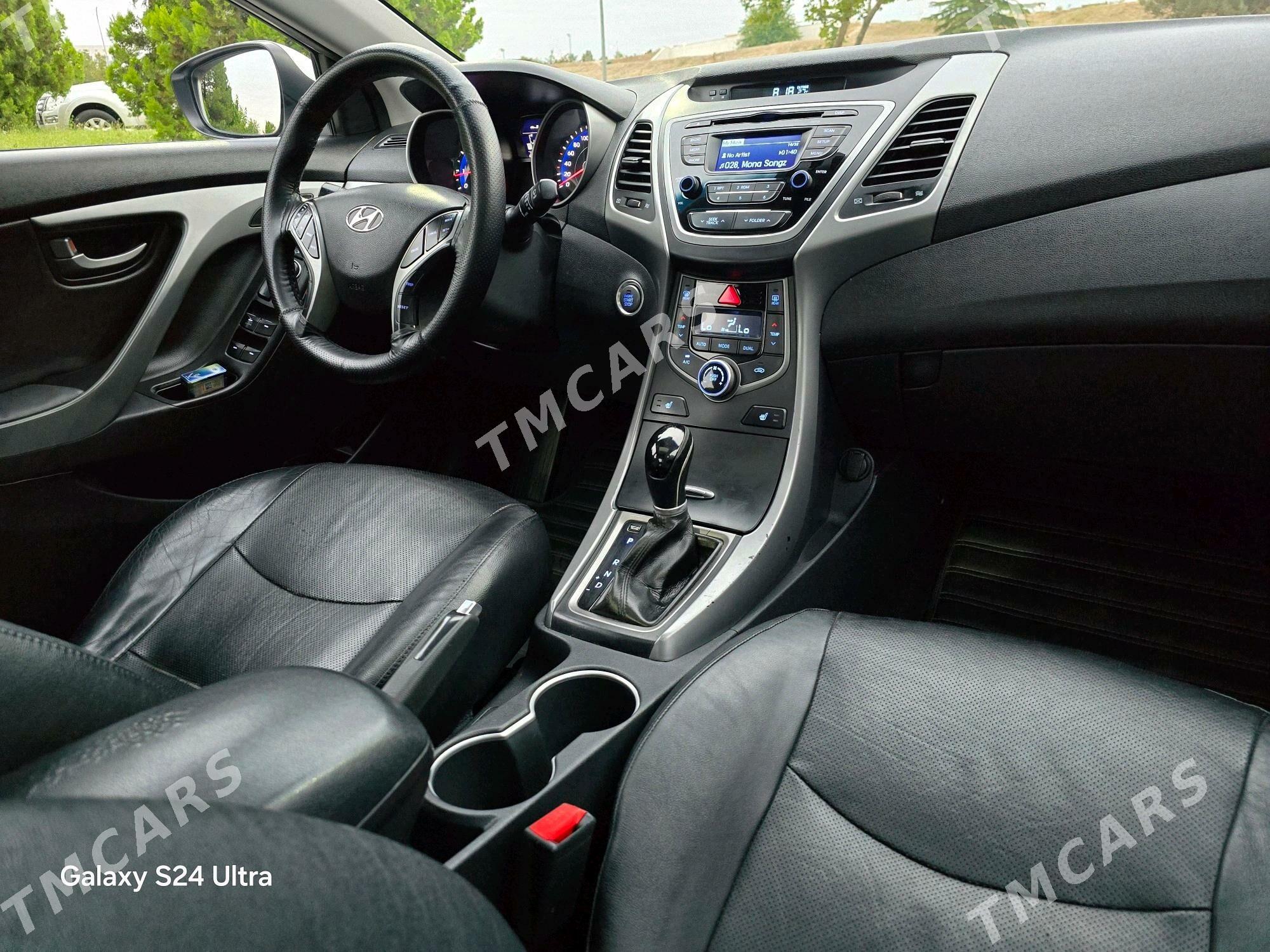 Hyundai Elantra 2014 - 189 000 TMT - Ашхабад - img 8