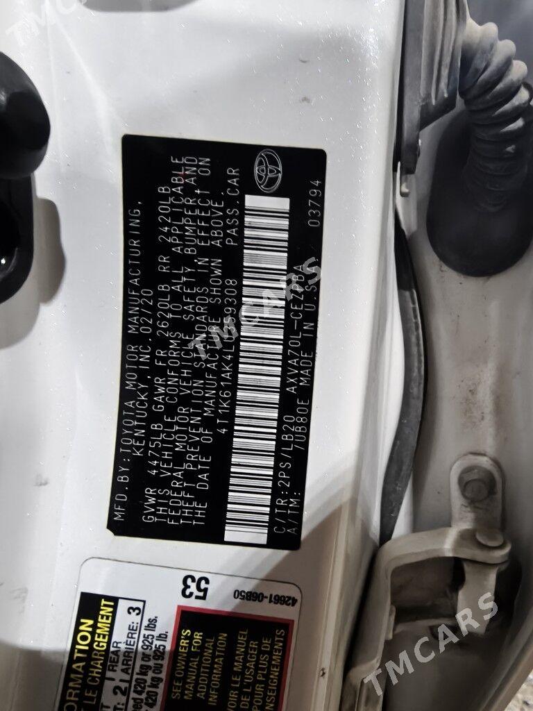 Toyota Camry 2020 - 385 000 TMT - Ашхабад - img 5