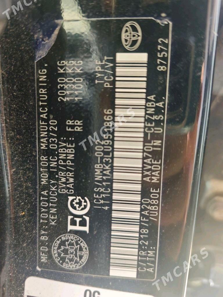 Toyota Camry 2020 - 242 300 TMT - Mary - img 5