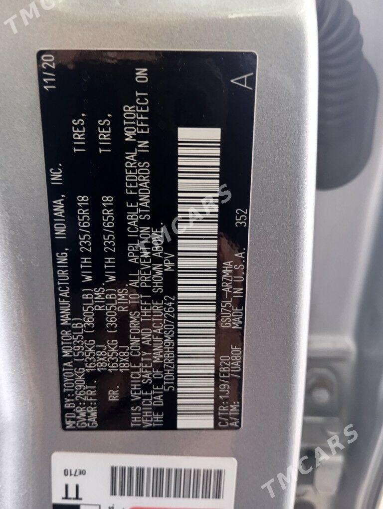 Toyota Highlander 2021 - 640 000 TMT - Gurbansoltan Eje - img 9