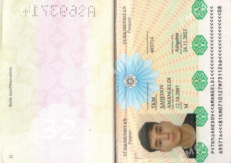 Pasport yitdi - Ашхабад - img 2